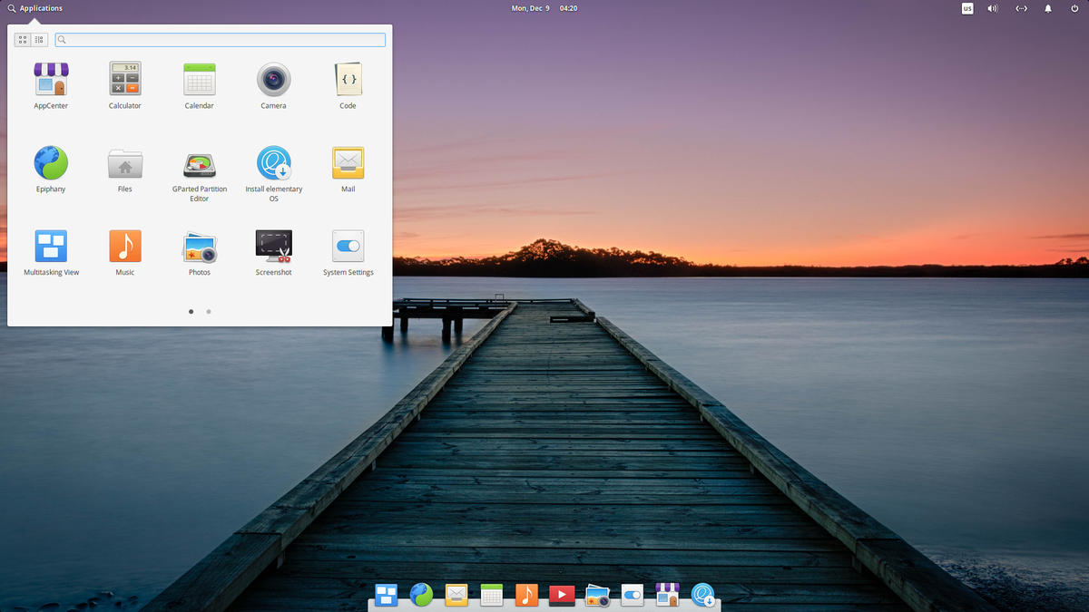 Elementary OS Screenshot